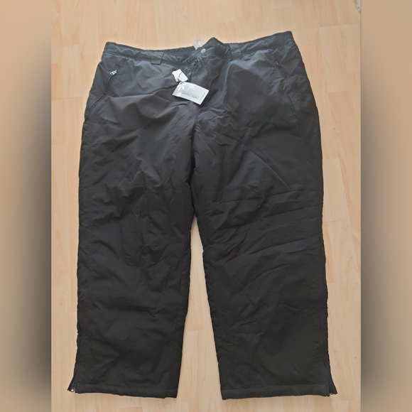 NWT Penningtons Black Snowpants 5X Petites - Picture 4 of 8